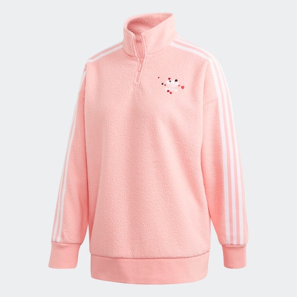 NWT Adidas Valentine's Day pullover Sweater GK7169 - Picture 7 of 8